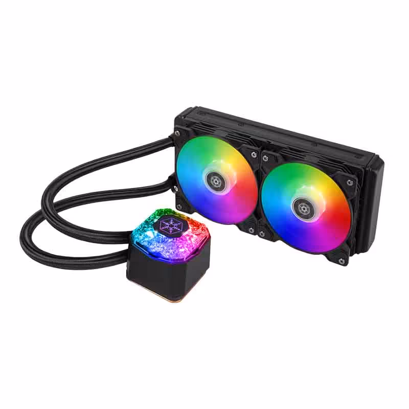 خنک کننده مایع سیلوراستون مدل IceGem 240P