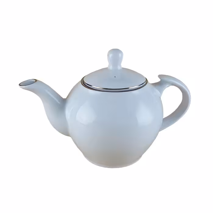 قوری چینی 4 لب طلا