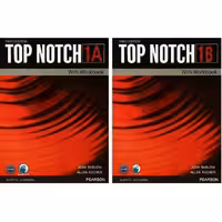 کتاب Top Notch 1 اثر Joan Saslow And Allen Ascher انتشارات دنیای زبان دو جلدی