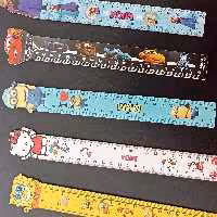 خط کش چوبی 20 سانتی طرح کارتونی