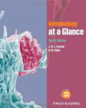 [PDF] دانلود کتاب Immunology At A Glance, 10th ed, 2013