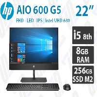 آل این وان HP ProONE 600 G4 با i5 8500T / 8GB RAM / 256GB SSD M2 (نو با کارتون)