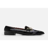 لوفر مشکی زنانه سیاه کفش LOAFER چرمی واقعی هوتیچ Hotiç