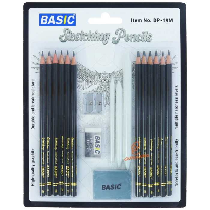 قیمت و خرید ست طراحی 18 تکه DP-19M بیسیک BASIC