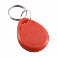 تگ RFID 125KHZ قرمز  مدل جاسوئیچی بسته 5 عددی