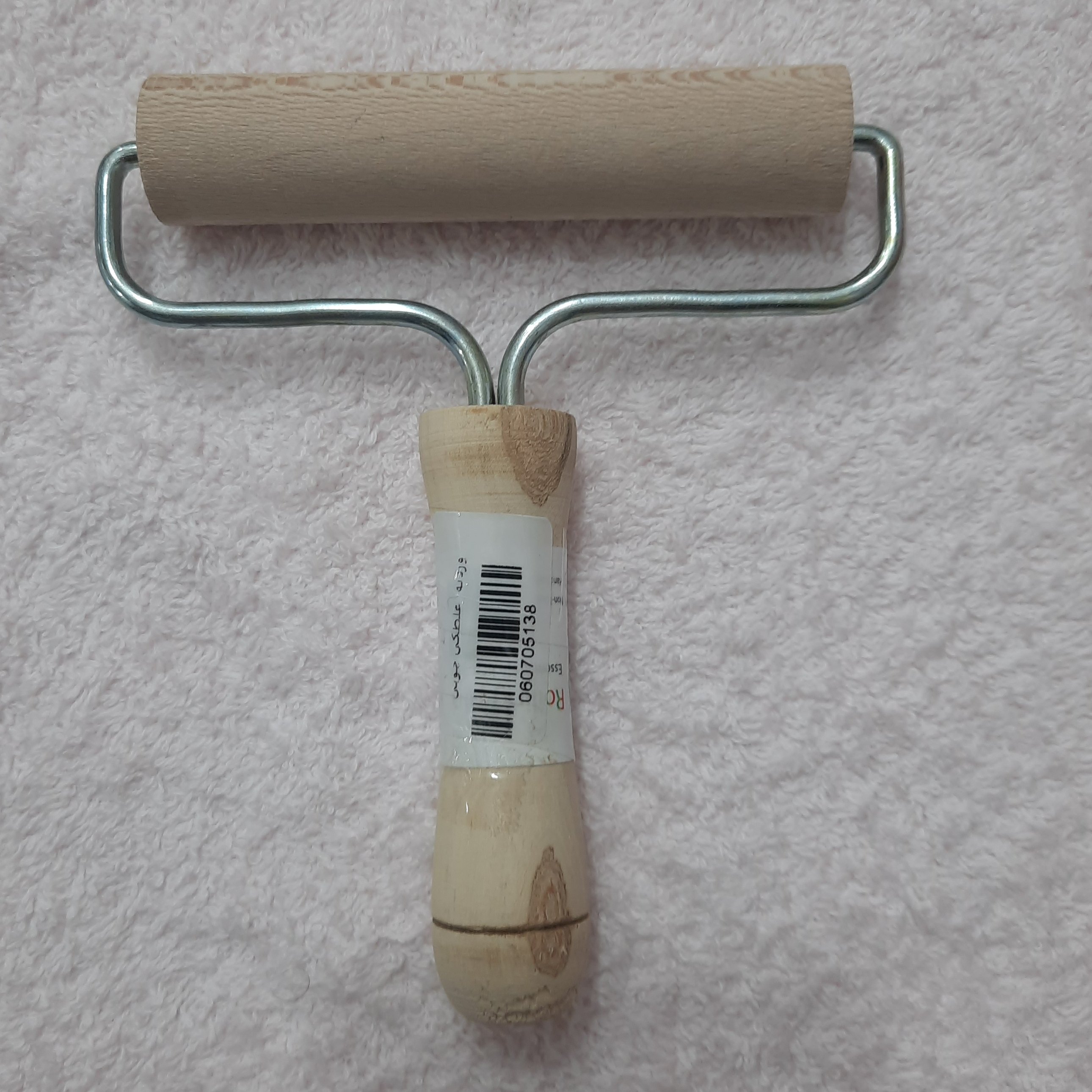 وردنه غلطکی چوبی کیک و نان