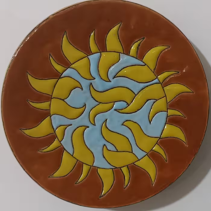 دیوار کوب خورشید 