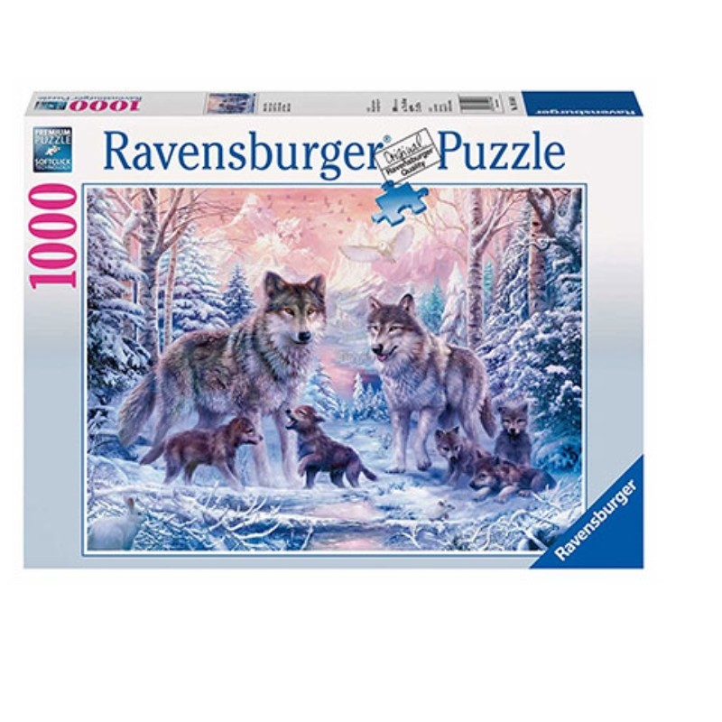 پازل 1000 تکه گرگ ها رونزبرگر