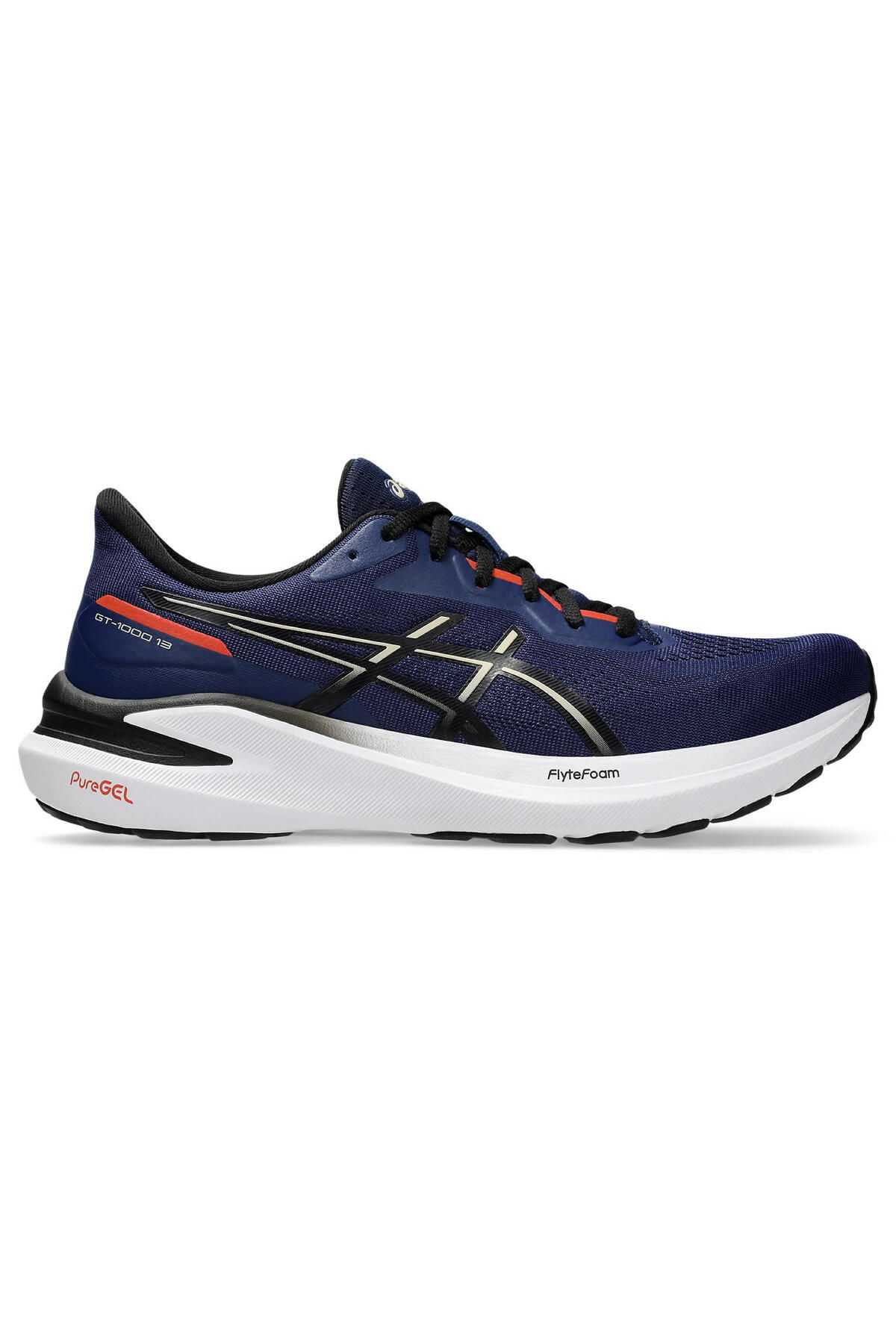 کفش دو و تمرین آبی مردانه GT 1000 13 در حال رانینگ 400 Asics