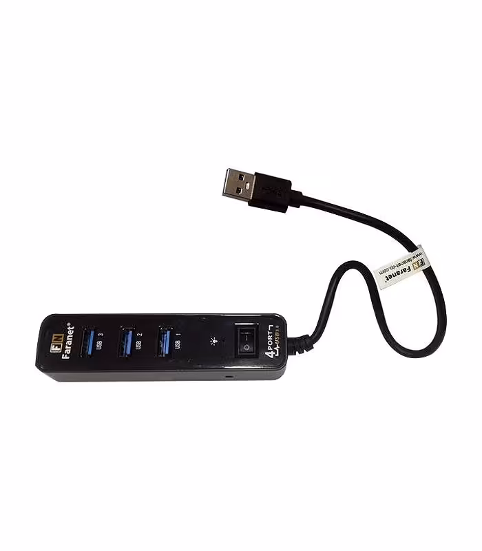 هاب 4 پورت USB 3.0 فرانت مدل FN-U3H403S