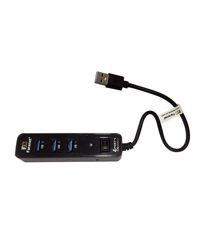 هاب 4 پورت USB 3.0 فرانت مدل FN-U3H403S