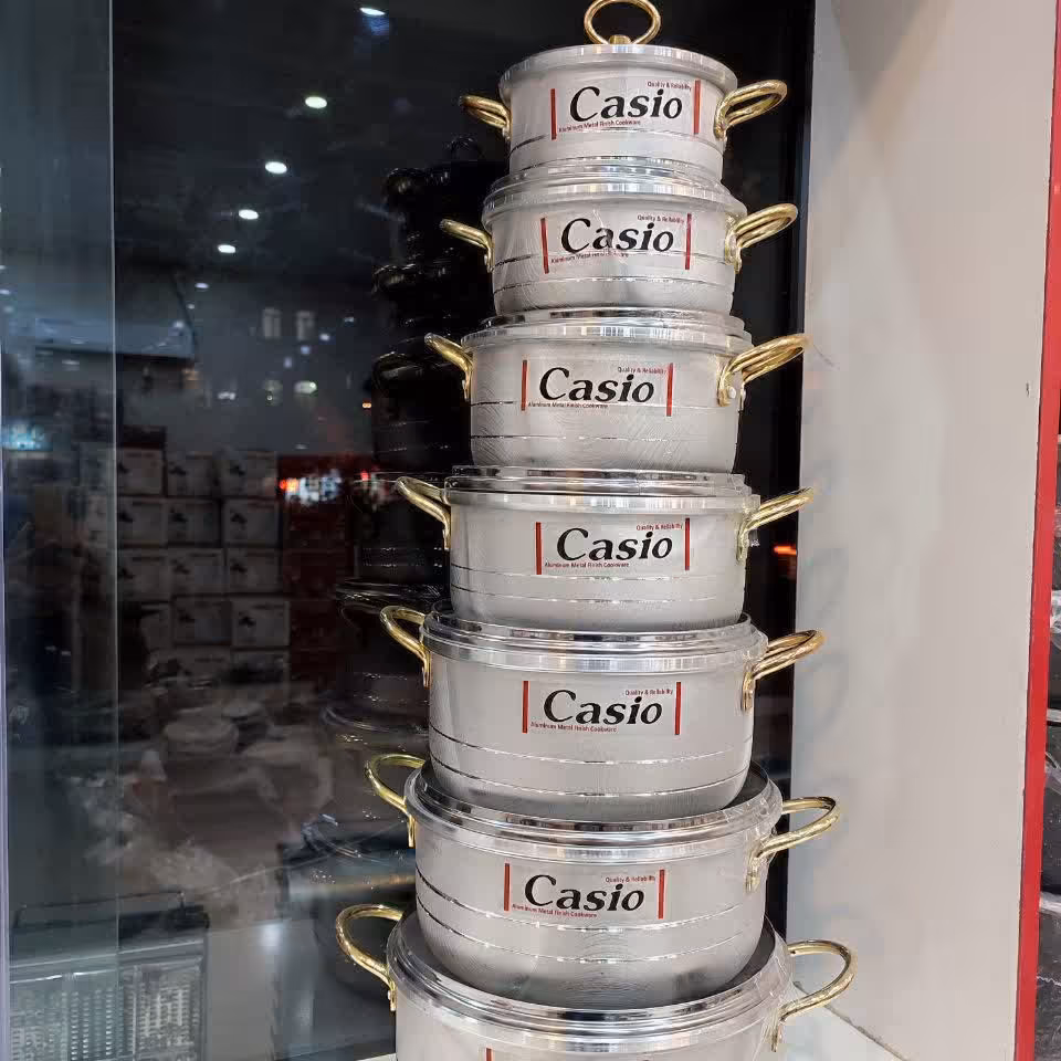 سرویس 14 پارچه کاسیو روحی طرح چدن