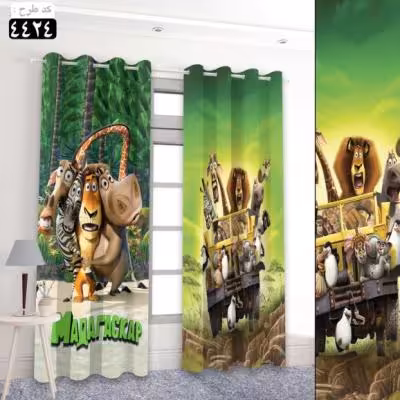 پرده تصویری طرح ماداگاسکار