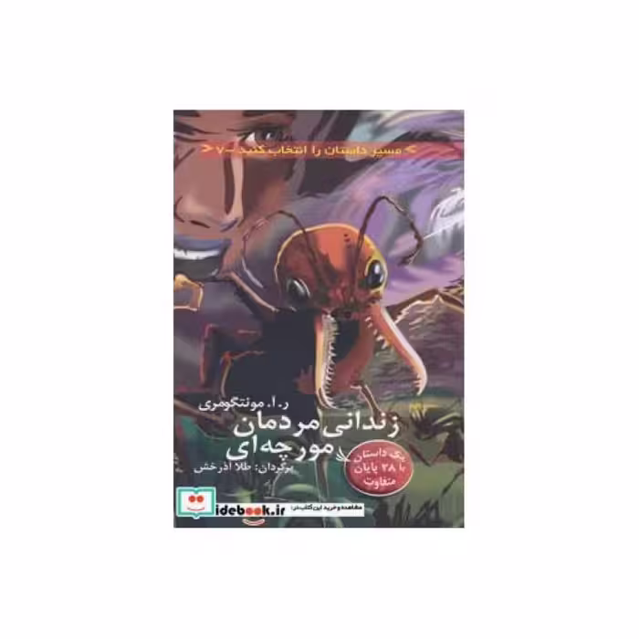 کتاب زندانی مردمان مورچه ای با 28 پایان متفاوت
