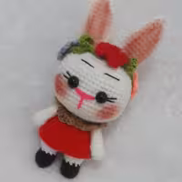 جاکلیدی بافتنی خرگوش