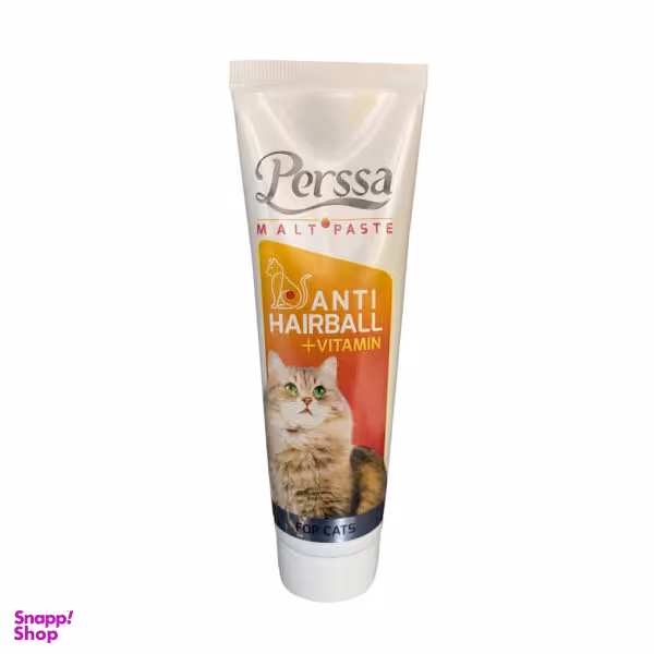 خمیر مالت گربه پرسا (Perssa) مدل Anti Hairball وزن 100 گرم