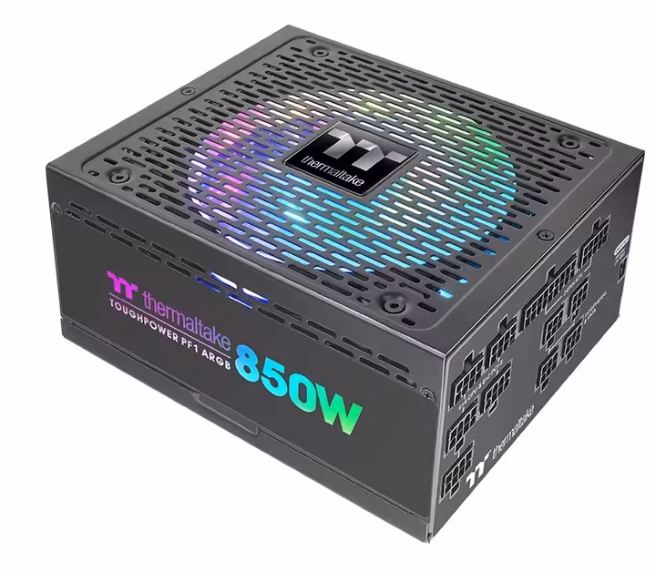پاور ترمالتیک فول ماژولار مدل TOUGHPOWER PF1 ARGB 850W توان 850 وات