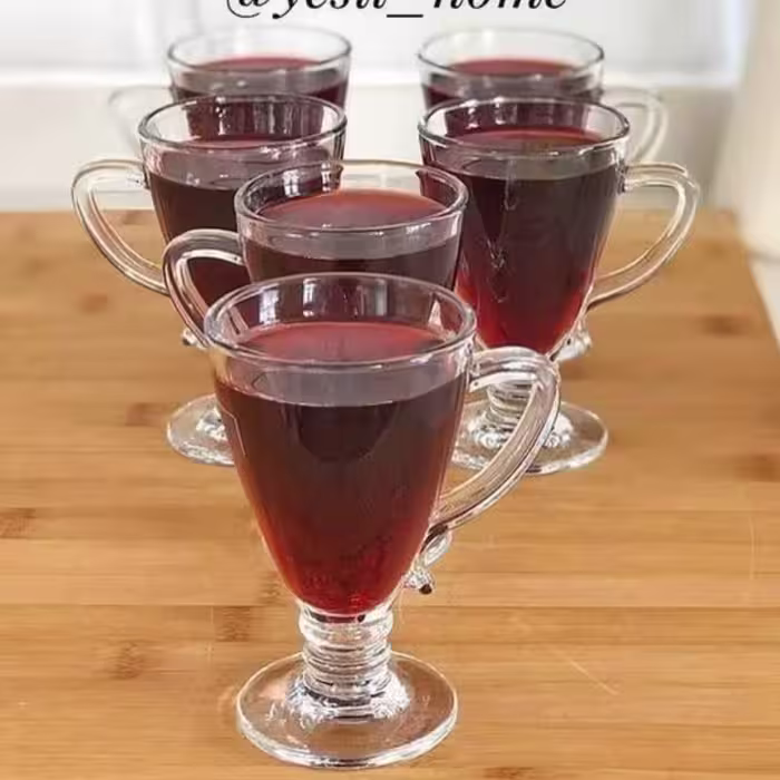 استکان پایه دار بدون نعلبکی 