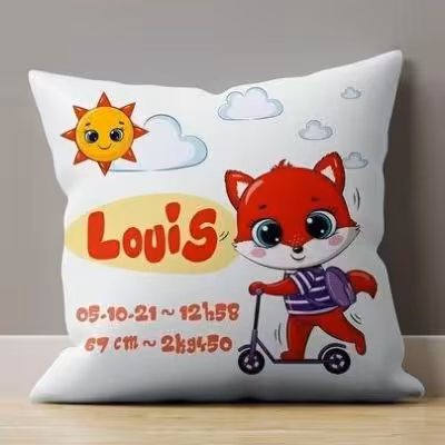 کوسن کودک طرح روباه