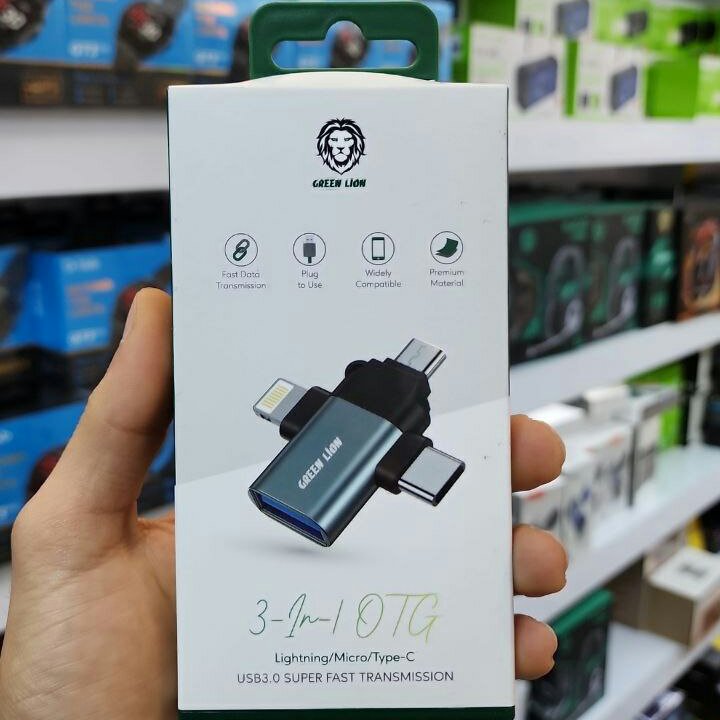 تبدیل OTG سه کاره گرین لاین