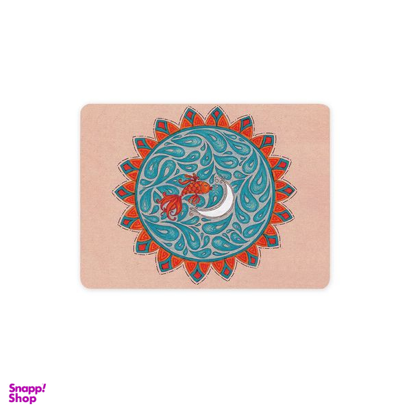 ماوس پد ترمه طراحان ایده مدل ماه و ماهی کد trm157
