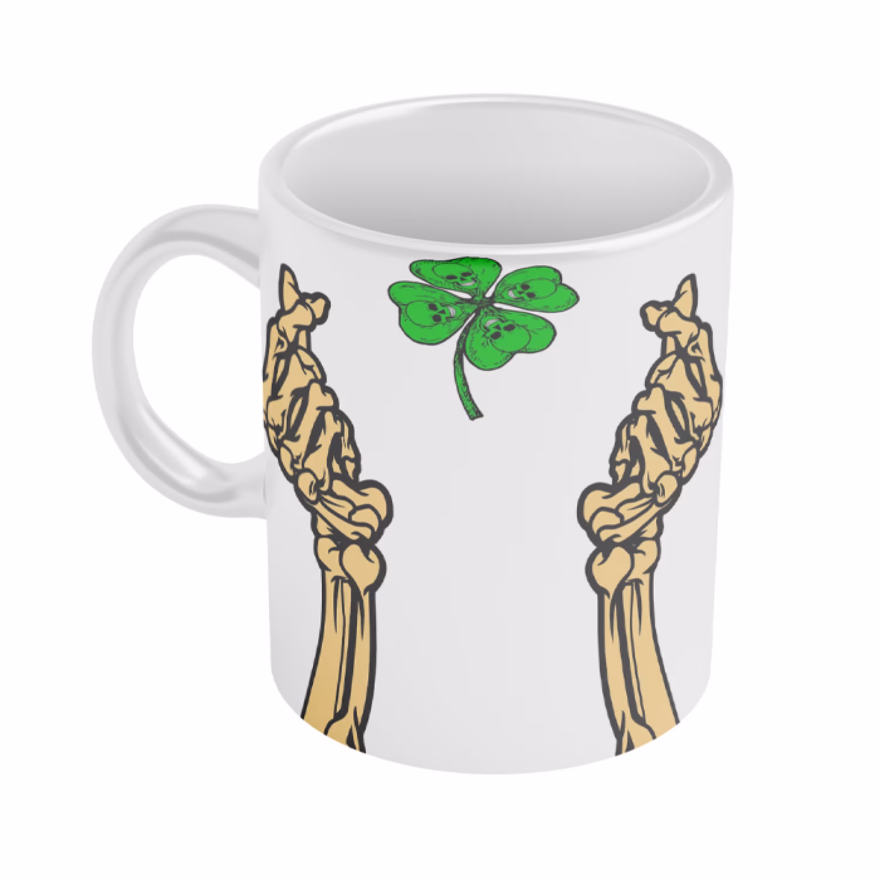 ماگ طرح hands skull