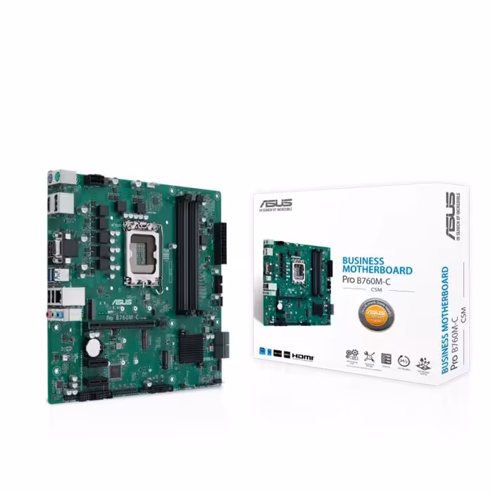 مادربرد ایسوس مدل ASUS Pro B760M-C-CSM سوکت LGA1700