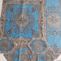 رومیزی 5 تیکه طرح افشار تراکم 150 شش رنگ