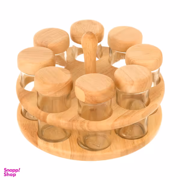 ست جا ادویه 8 پارچه مدل NATURE کد 982