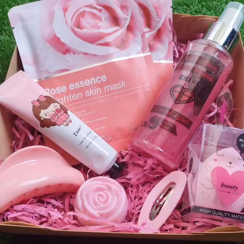 باکس هدیه صورتی