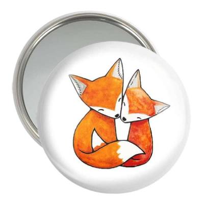 آینه جیبی خندالو مدل روباه کد 5251