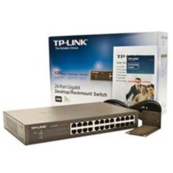 سوییچ 24 پورت گیگابیتی و دسکتاپ تی پی-لینک مدل TL-SG1024D
