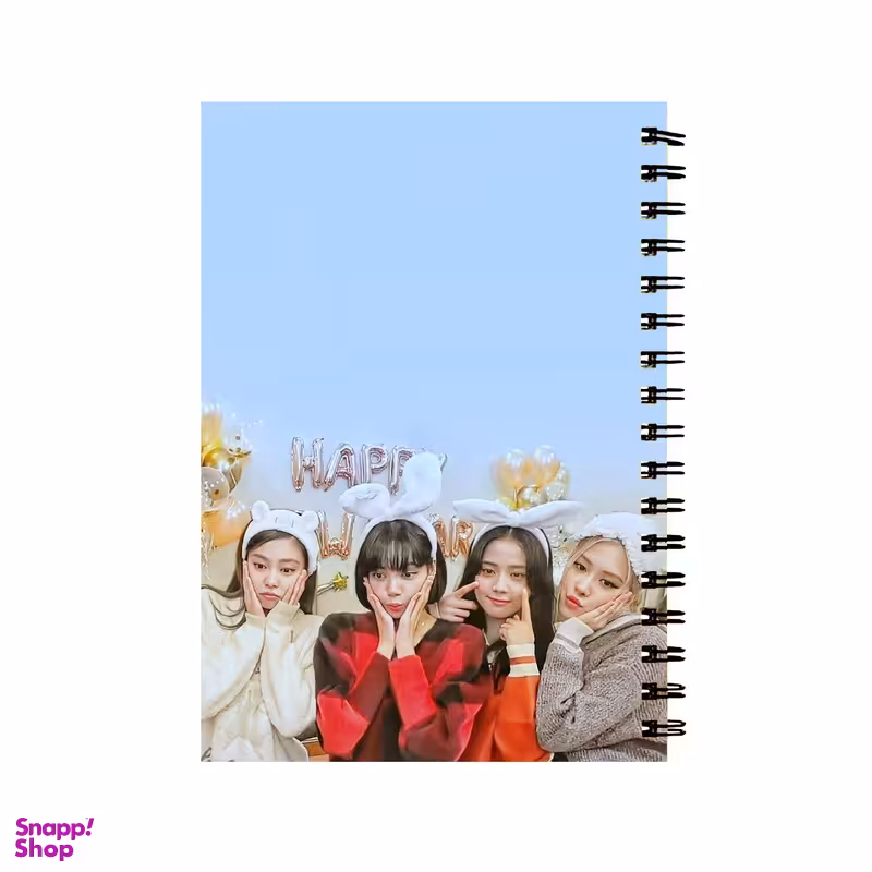 دفتر مشق طرح گروه موسیقی Black Pink کد D-20065