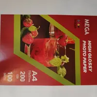 کاغذ فتوگلاسه 200گرم 100برگ A4 مگا