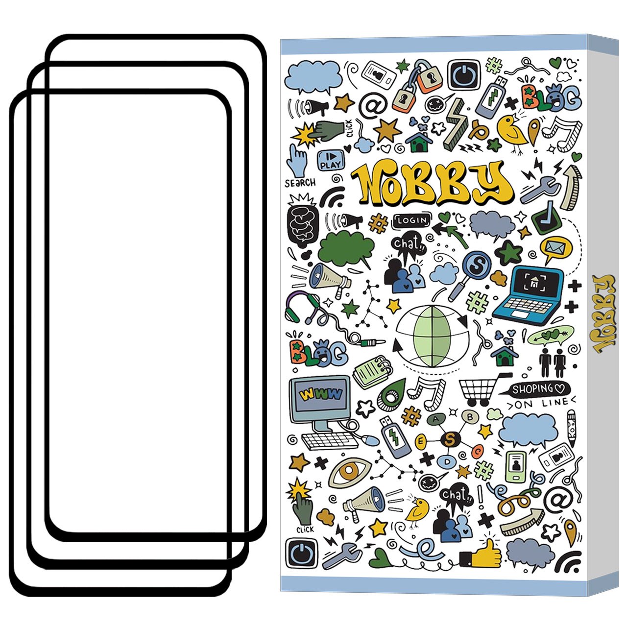 گلس تمام صفحه مناسب برای گوشی موبایل شیائومی Redmi K40S پک 3 عددی