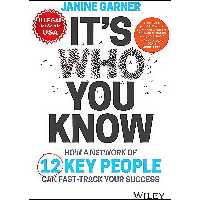 کتاب زبان اصلی Its Who You Know اثر Janine Garner انتشارات WILEY
