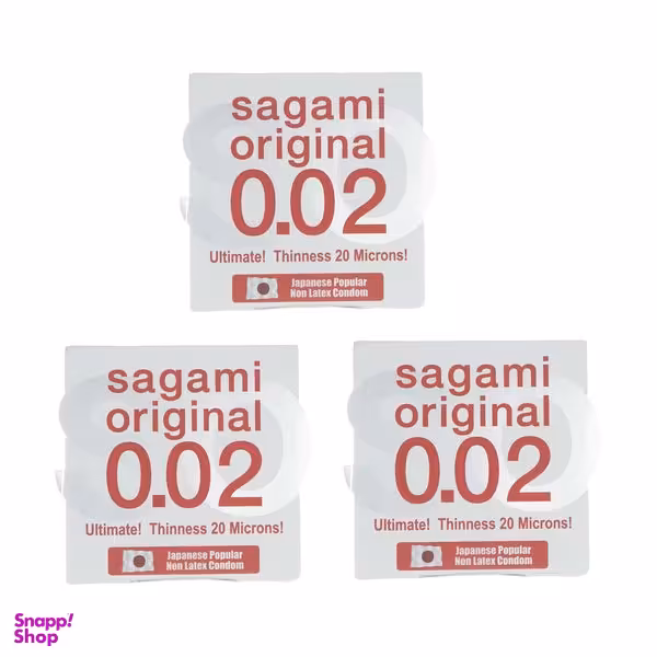 کاندوم ساگامی مدل نرمال بسته 3 عددی