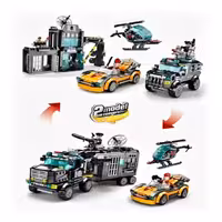 لگو دو مدل ایستگاه پلیس 958 قطعه کد 8533