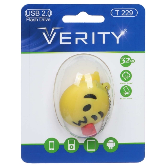 فلش مموری وریتی مدل T229 USB2.0 ظرفیت 32 گیگابایت عروسکی