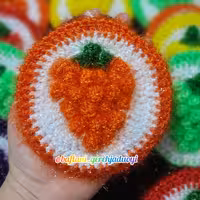 اسکاج  انگوری دولایه بافته شده با کاموای مقاوم و ضخیم سوزنی