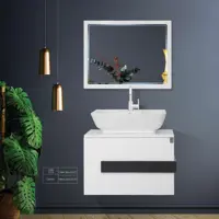 فولست کابین و روشویی کاکتوس کد 1019 مدل ساترون مستطیل  به سایز 60 در 37  همراه سنگ مستطیل گاتریا(ارسال به صورت پس کرایه)