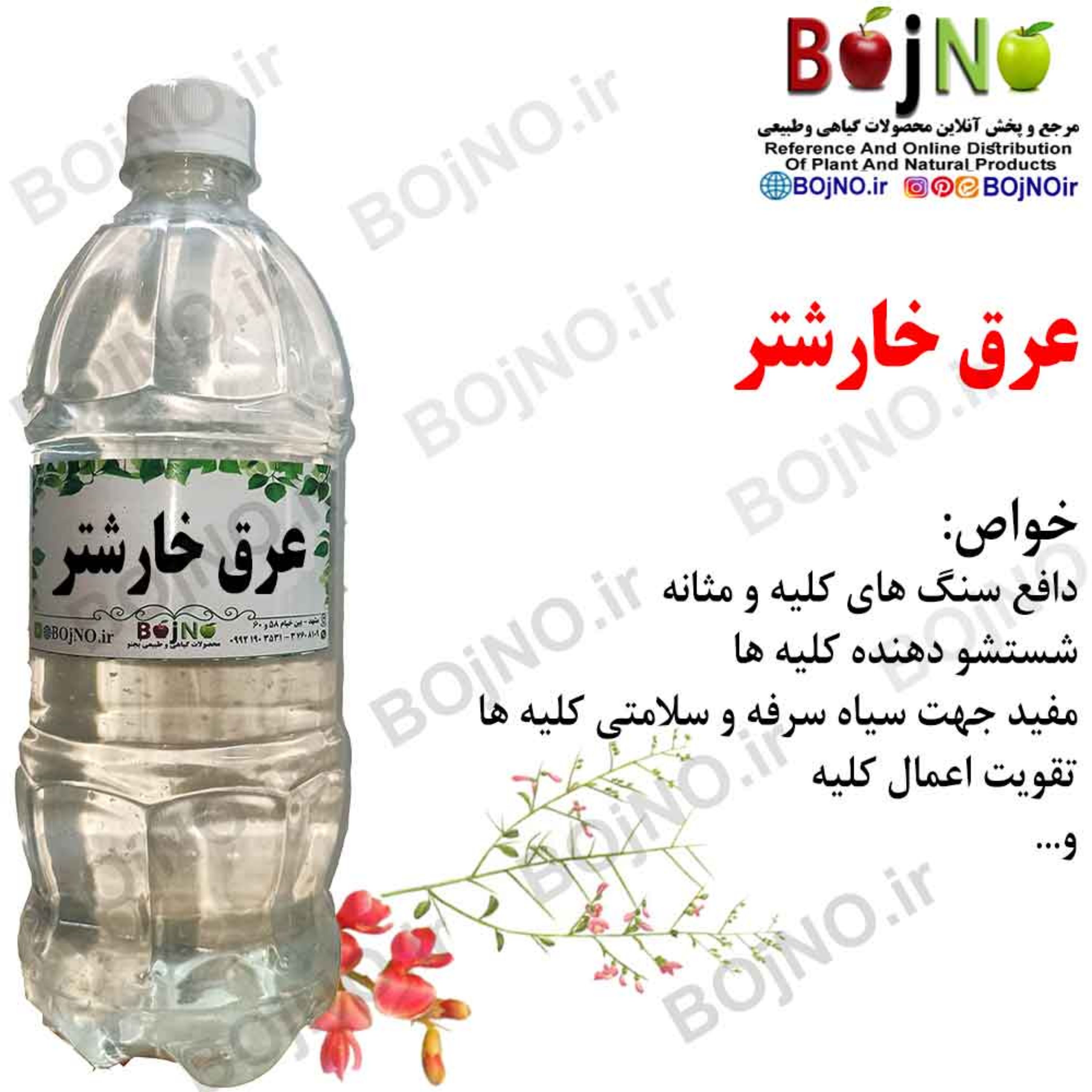 عرق خارشتر سنتی گیاهیس (آب چشمه)