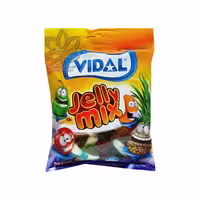 پاستیل مخلوط ( بدون گلوتن ) 100 گرم میکس جلی ویدال - vidal