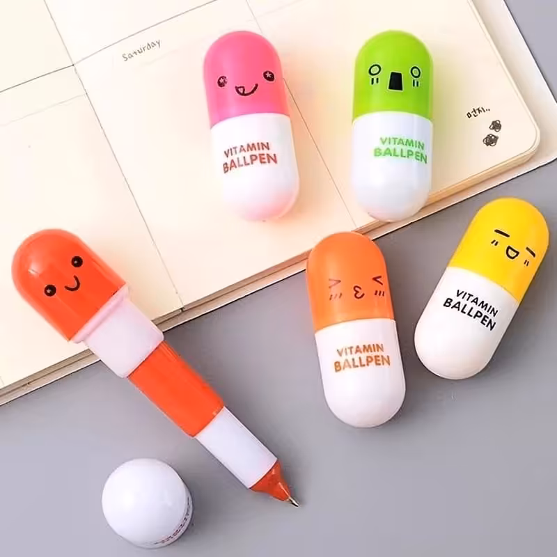 لوازم تحریر فانتزی. خوکار کپسولی