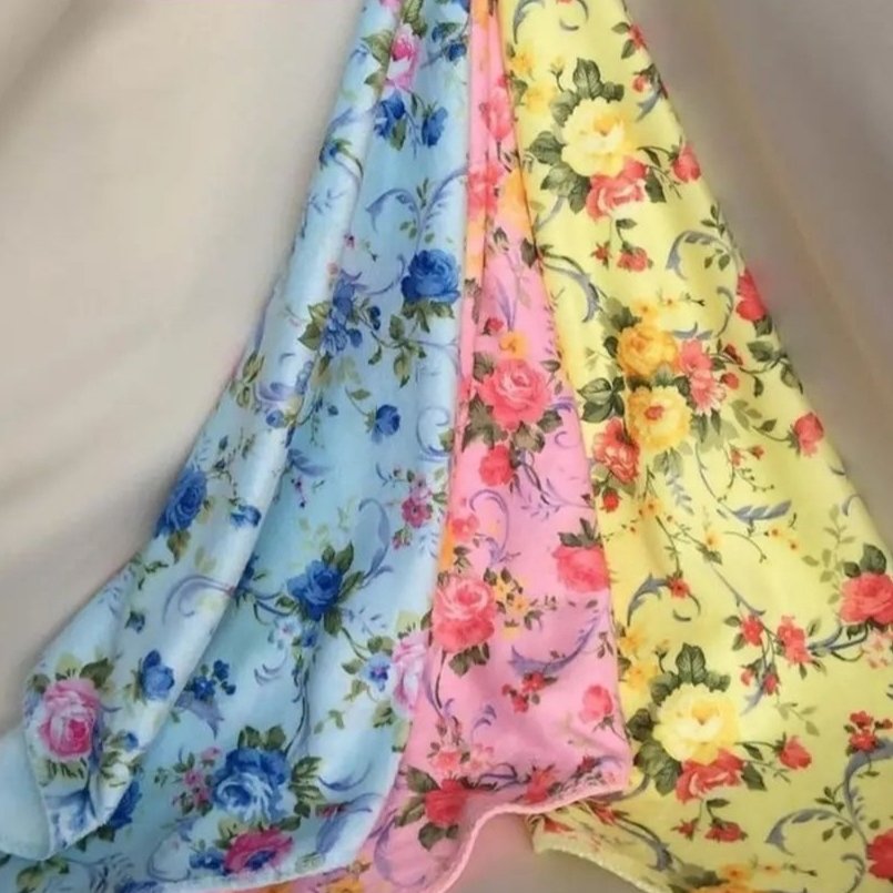 دستمال حوله ای گلدار آنجل  