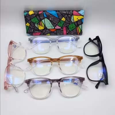 عینک طبی بلوکات بدون نمره مخصوص موبایل و کامپیوتر کد 316