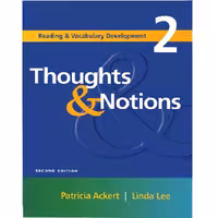 کتاب Thoughts and Notions 2 اثر Patricia Ackert And Linda Lee انتشارات F.T Press