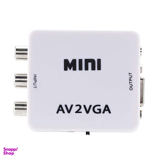 مبدل AV به VGA/AUX مدل MINI