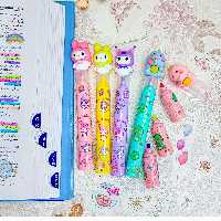 ماژیک هایلایت قلمی . هر قلم سه رنگ دارد و قیمت برای هر یک دونه است. لوازم تحریر فانتزی