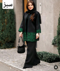 مانتو کتی زنانه کرپ رنگبندی وموجودی سوال شود مدل شاهان.